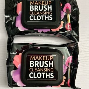Make Up Brush Cleansing Cloths 25pcs 2 Pack